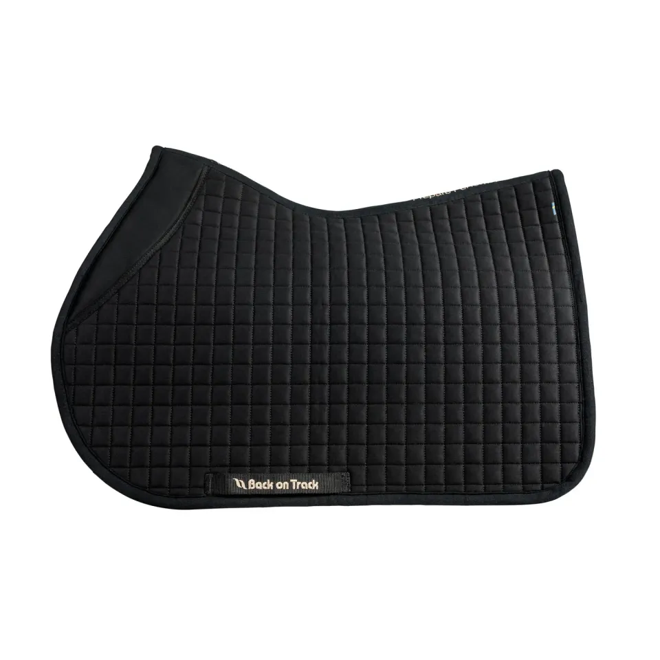 Back on Track No III tapis de selle obstacle noir Full anatomique