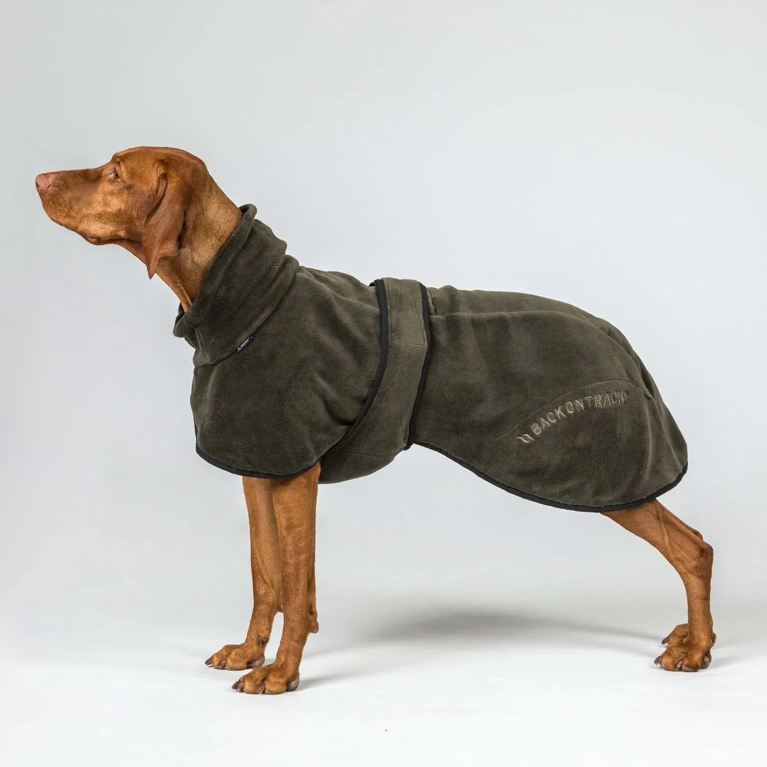 Back on Track Bay manteau séchage chien noir 50 séchage rapide