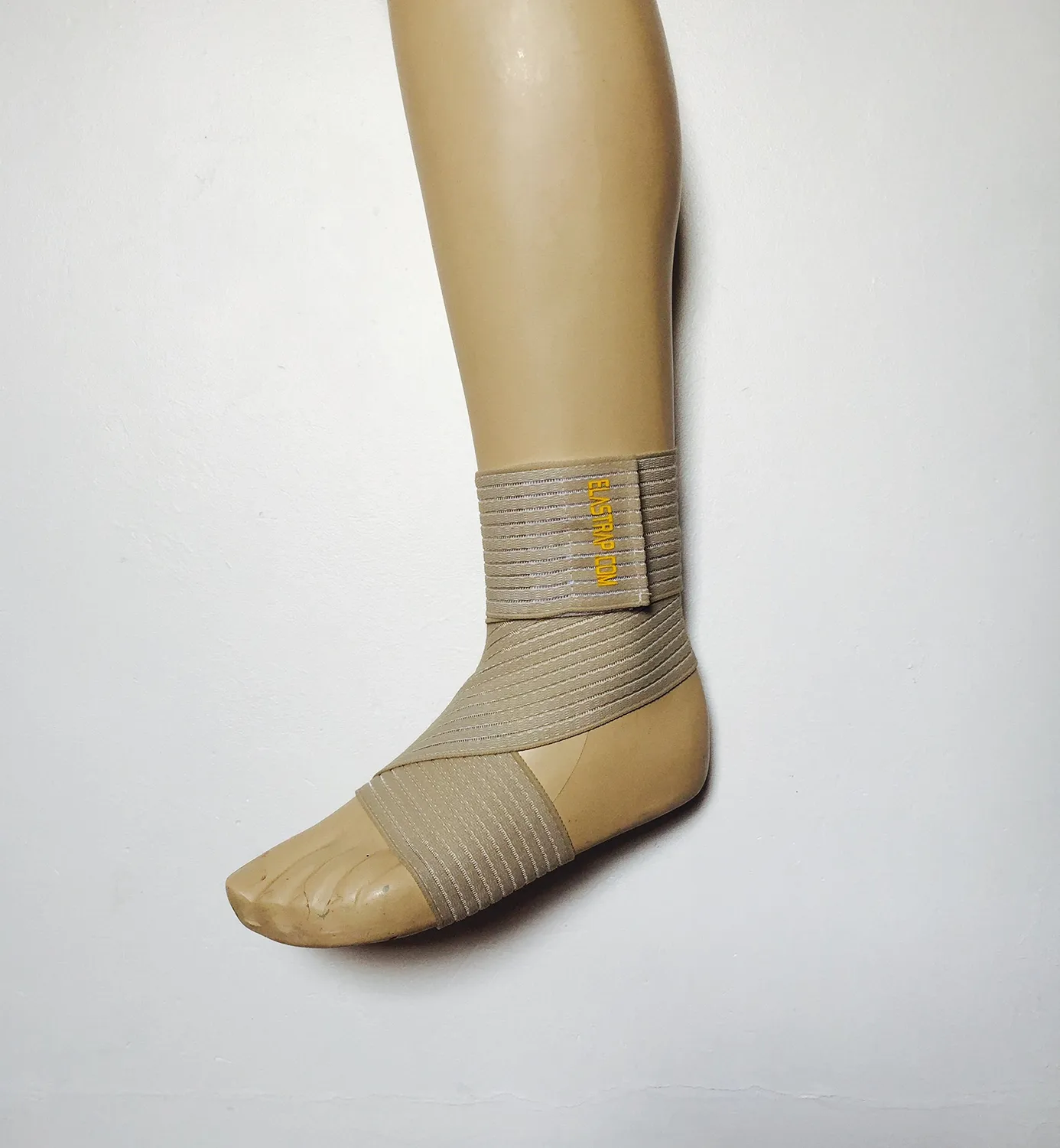 ELASTRAP chevillière blanche paire maintien sport