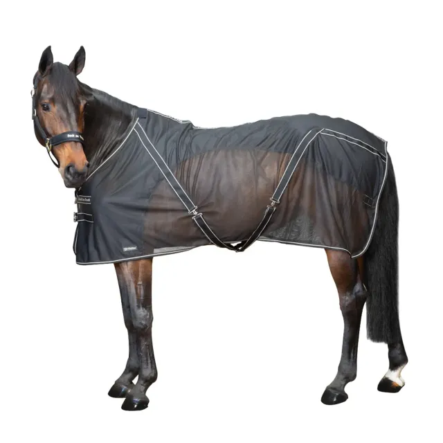 Back on Track Sienna chemise cheval noir 145 cm respirante