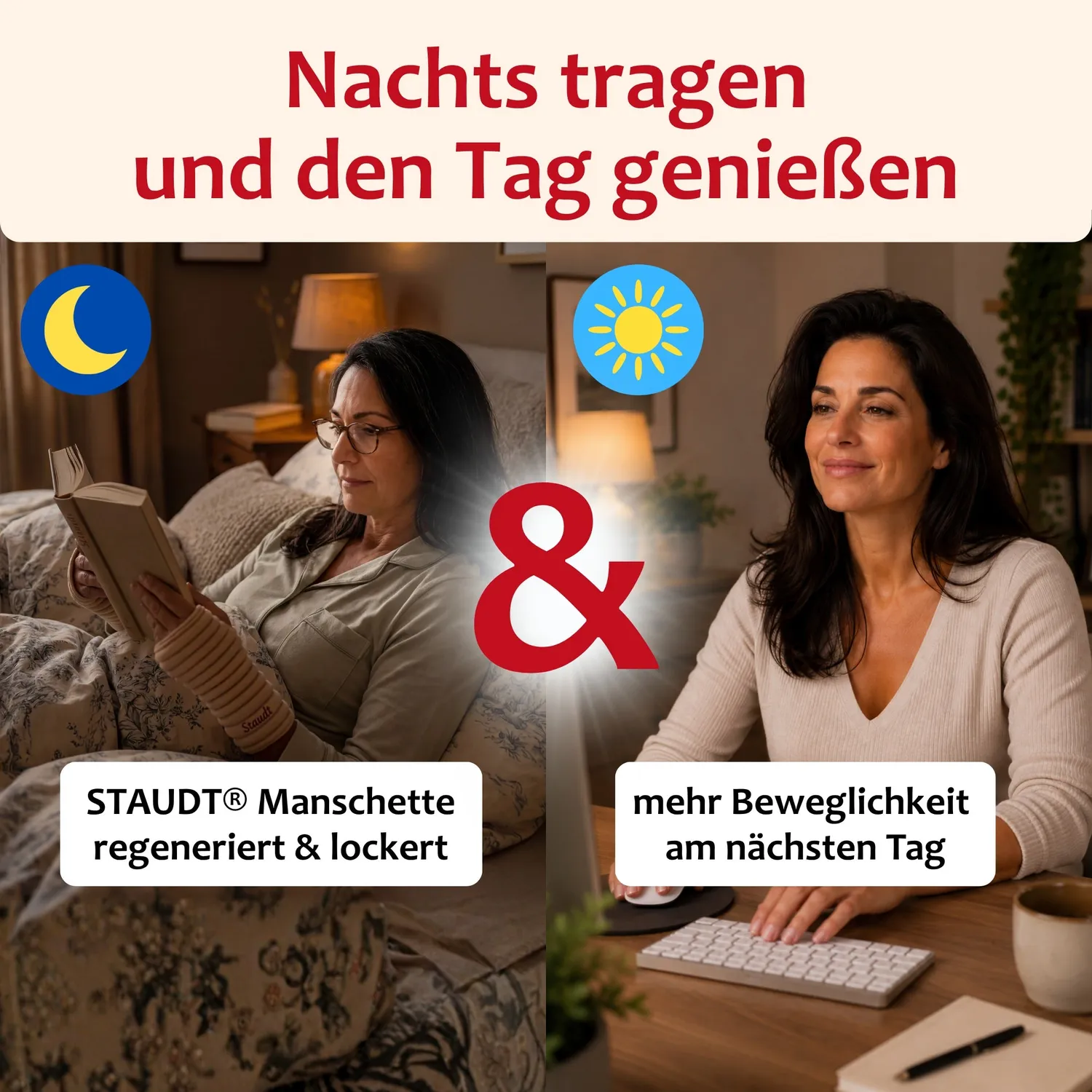Staudt Handgelenk-Manschetten manchette poignet