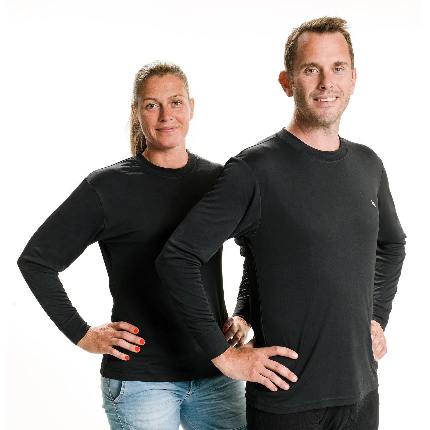 Back on Track Sweater PP sous-pull noir M respirant