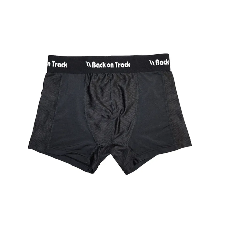 Back on Track Mike P4G boxer homme noir respirant