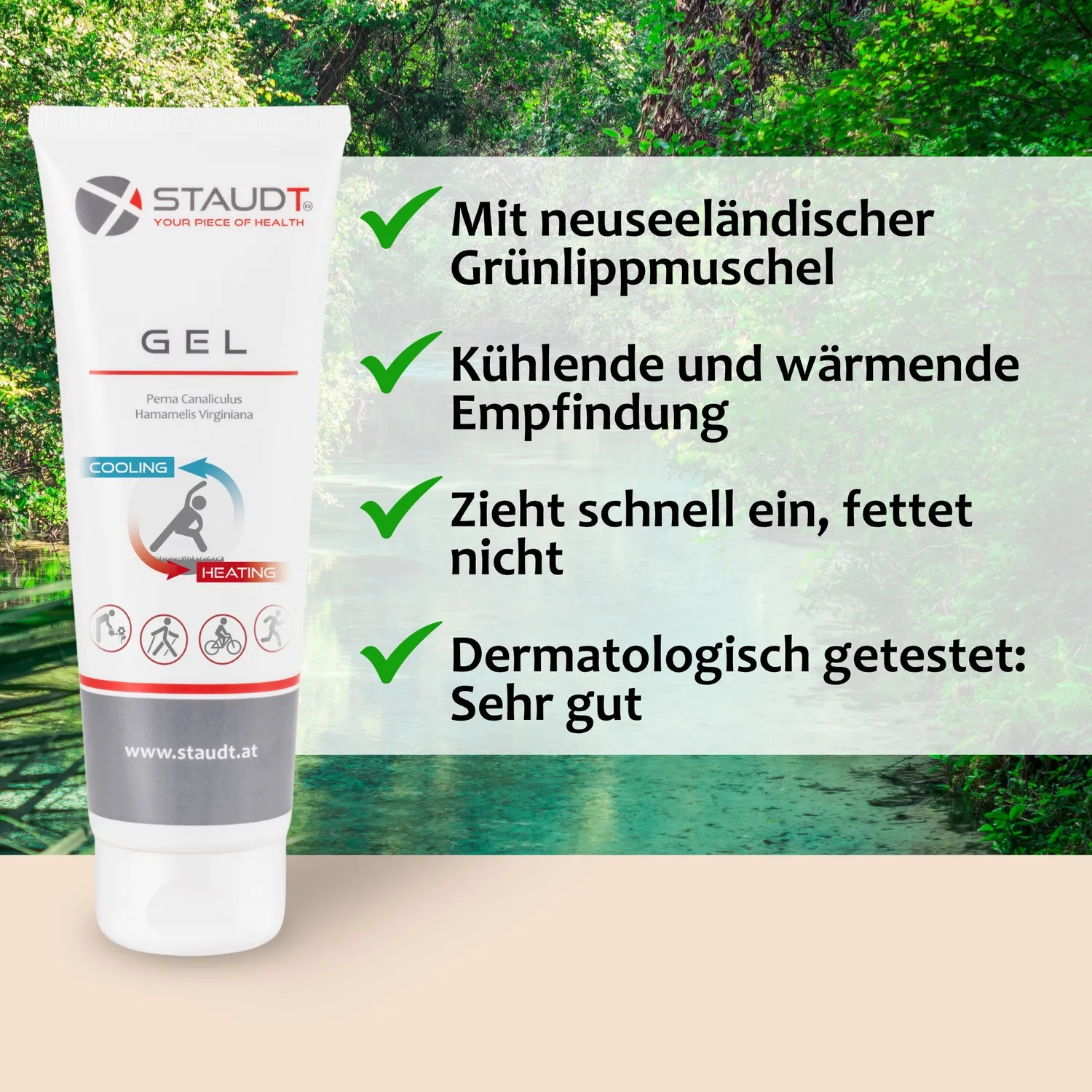 Staudt Gel articulaire 3 x 125 ml tube