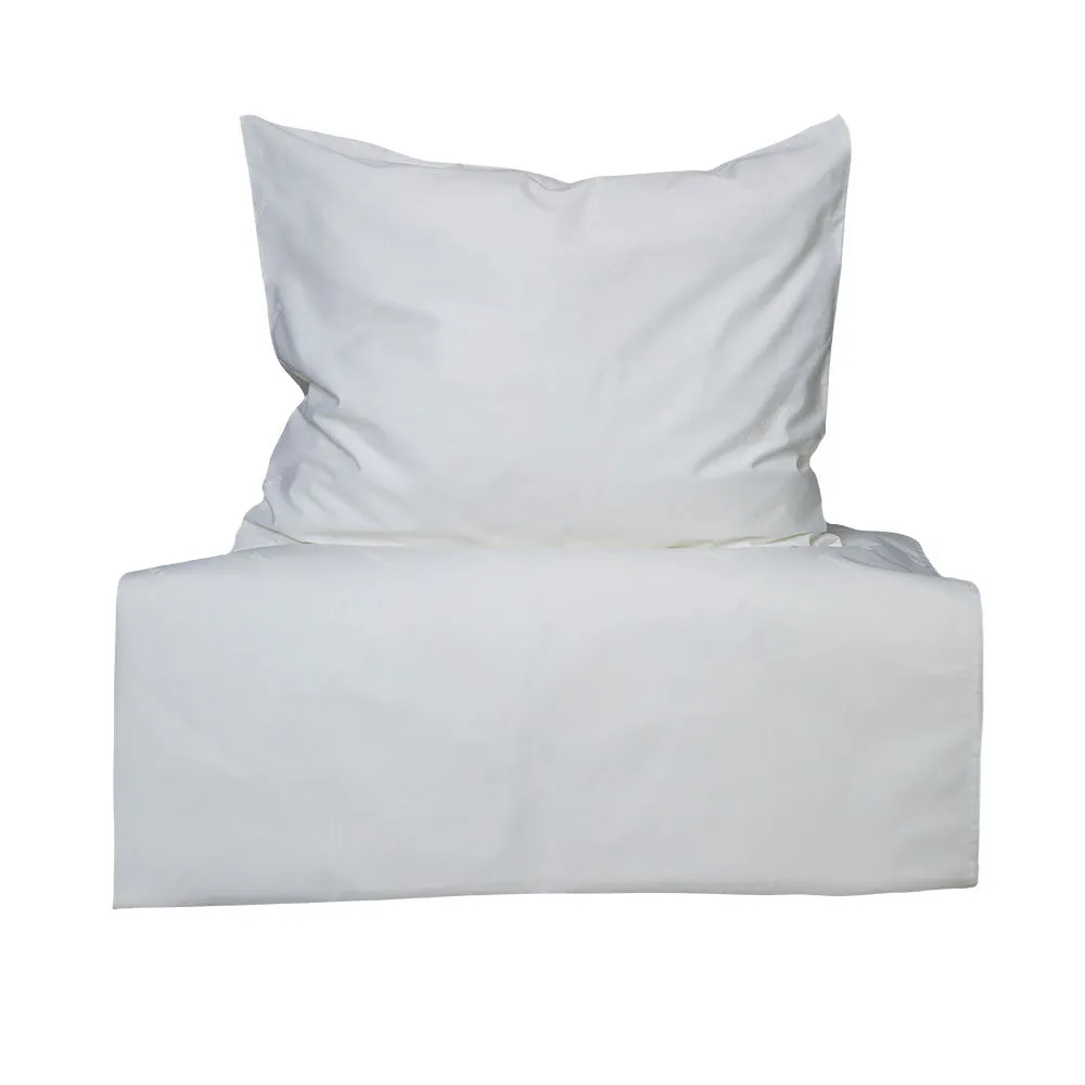 Back on Track Pillow Case taie oreiller blanche 50x60