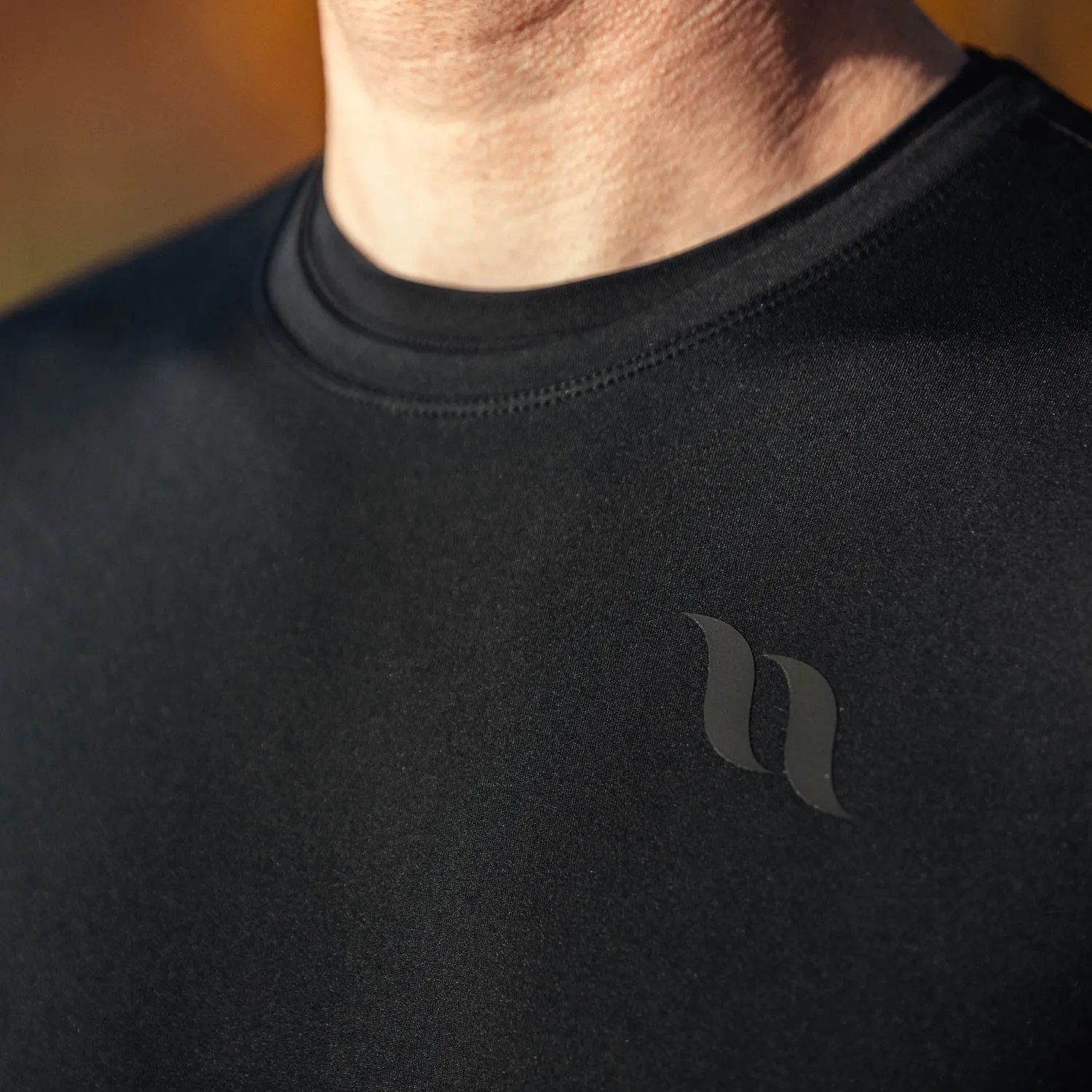 Back on Track P4G Gareth t-shirt homme noir S manches longues Iontex