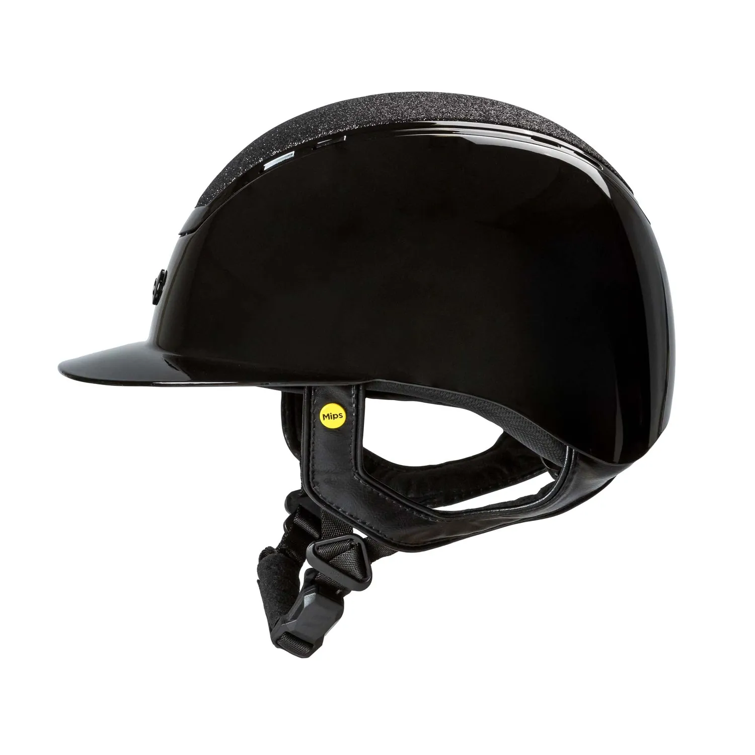 Back on Track Caracas casque équitation noir brillant Mips