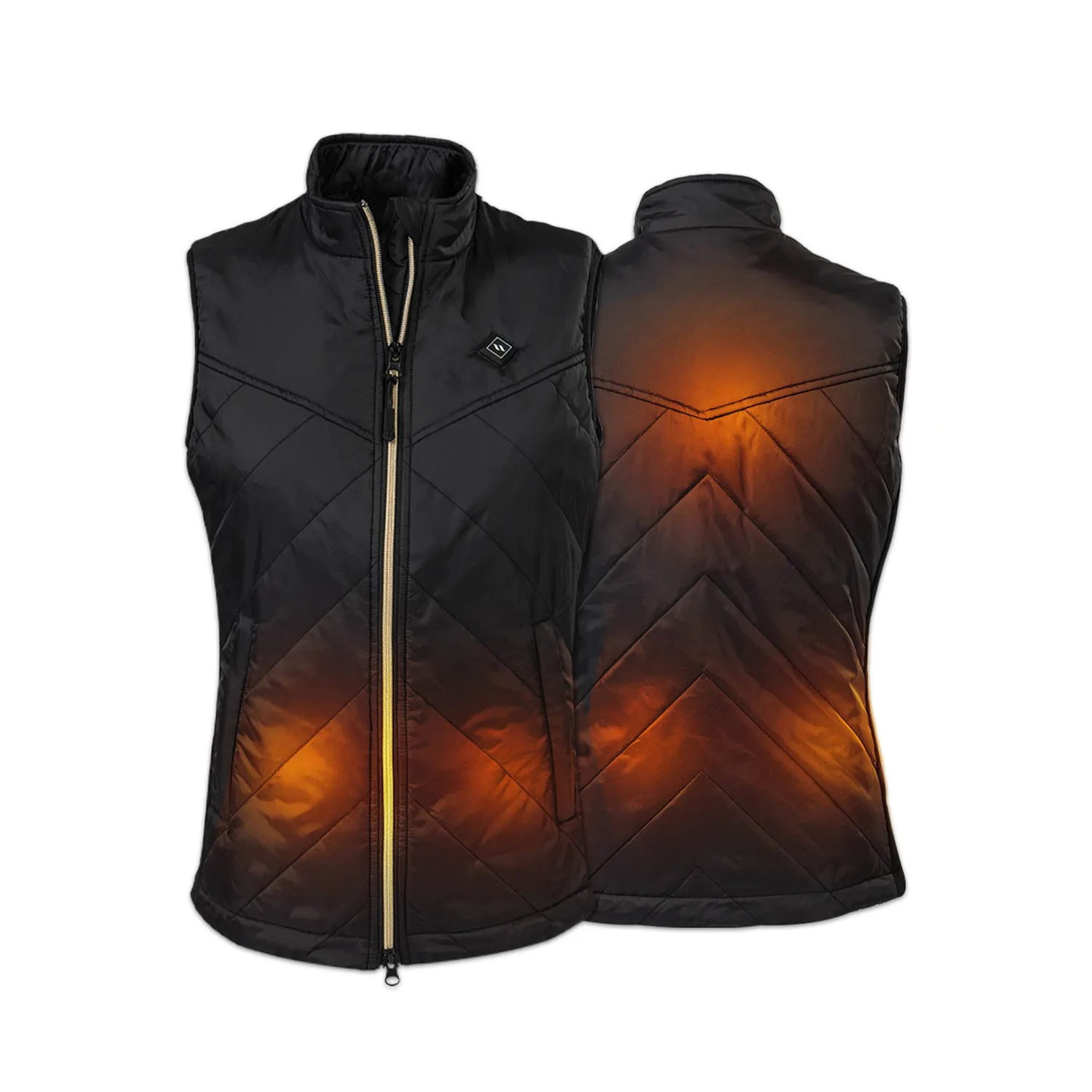Back on Track Etna gilet chauffant femme noir S