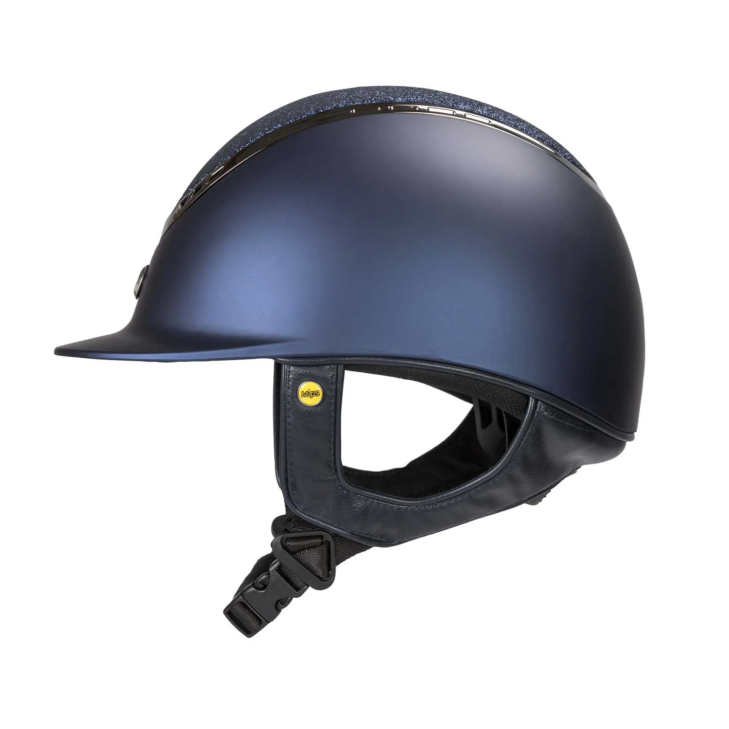 Back on Track Pardus casque équitation bleu marine M