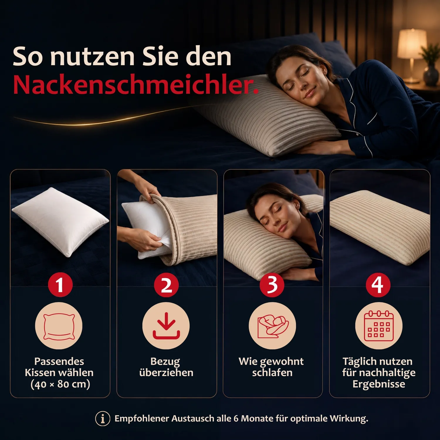 Staudt Nackenschmeichler oreiller nuque ergonomique