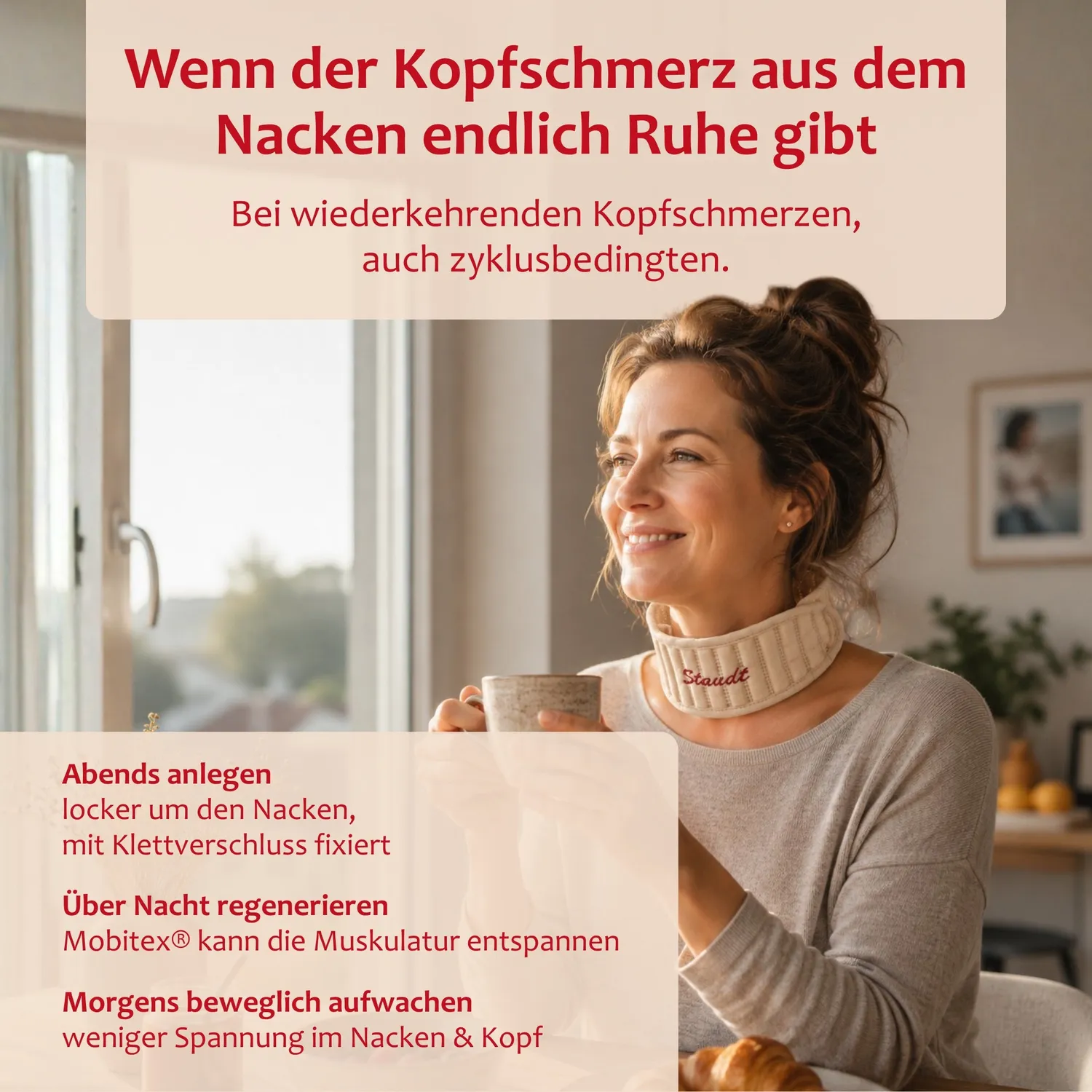 Staudt Bande nuque cervicale souple