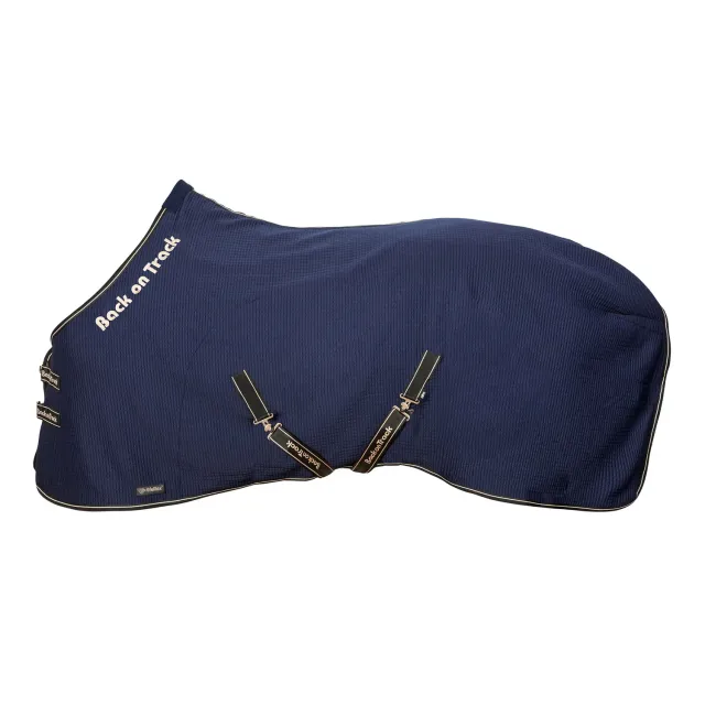 Back on Track Quick Cooler couverture cheval bleue séchante