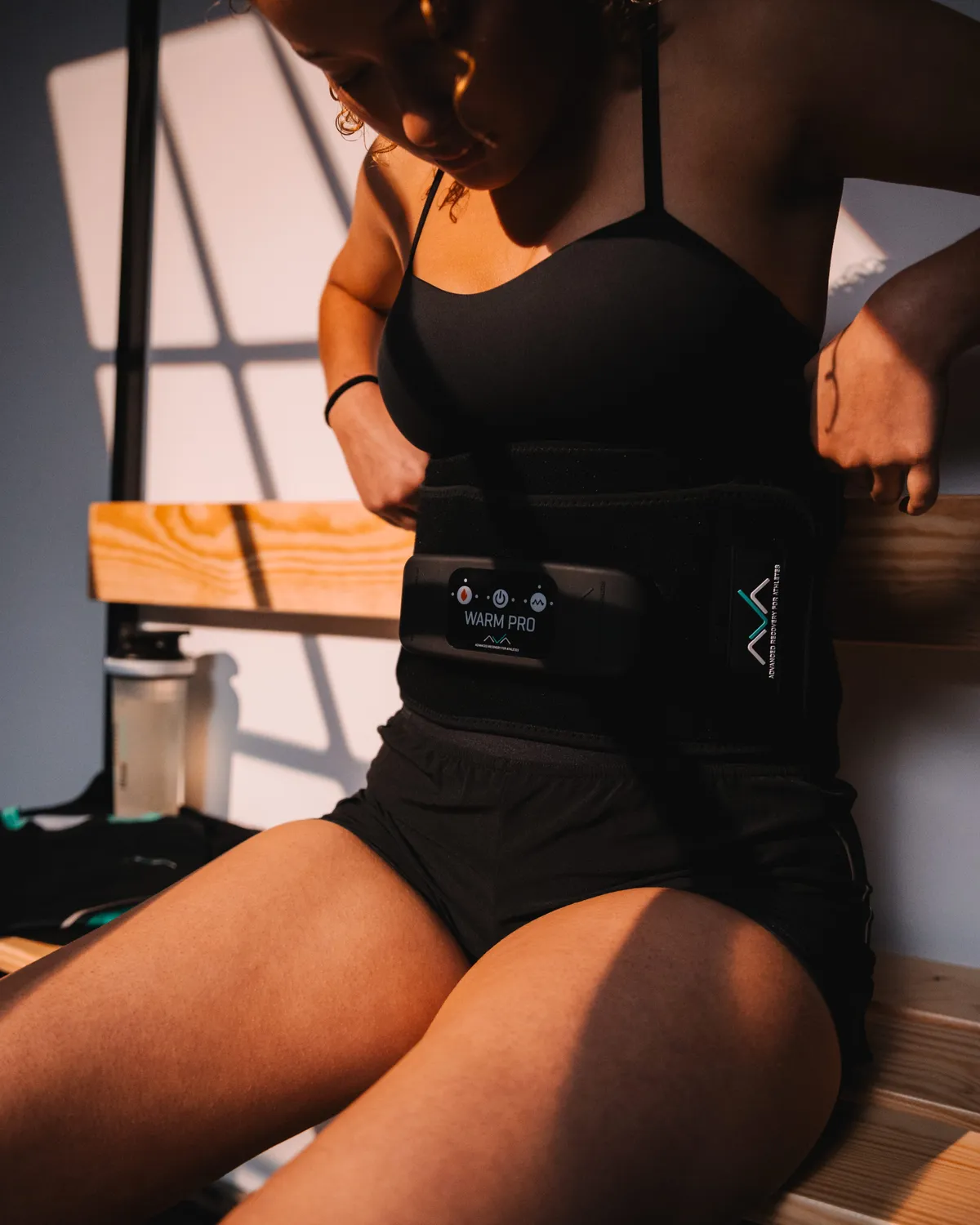 AVA CR7 Warm Pro ceinture chauffante lombaire vibrante