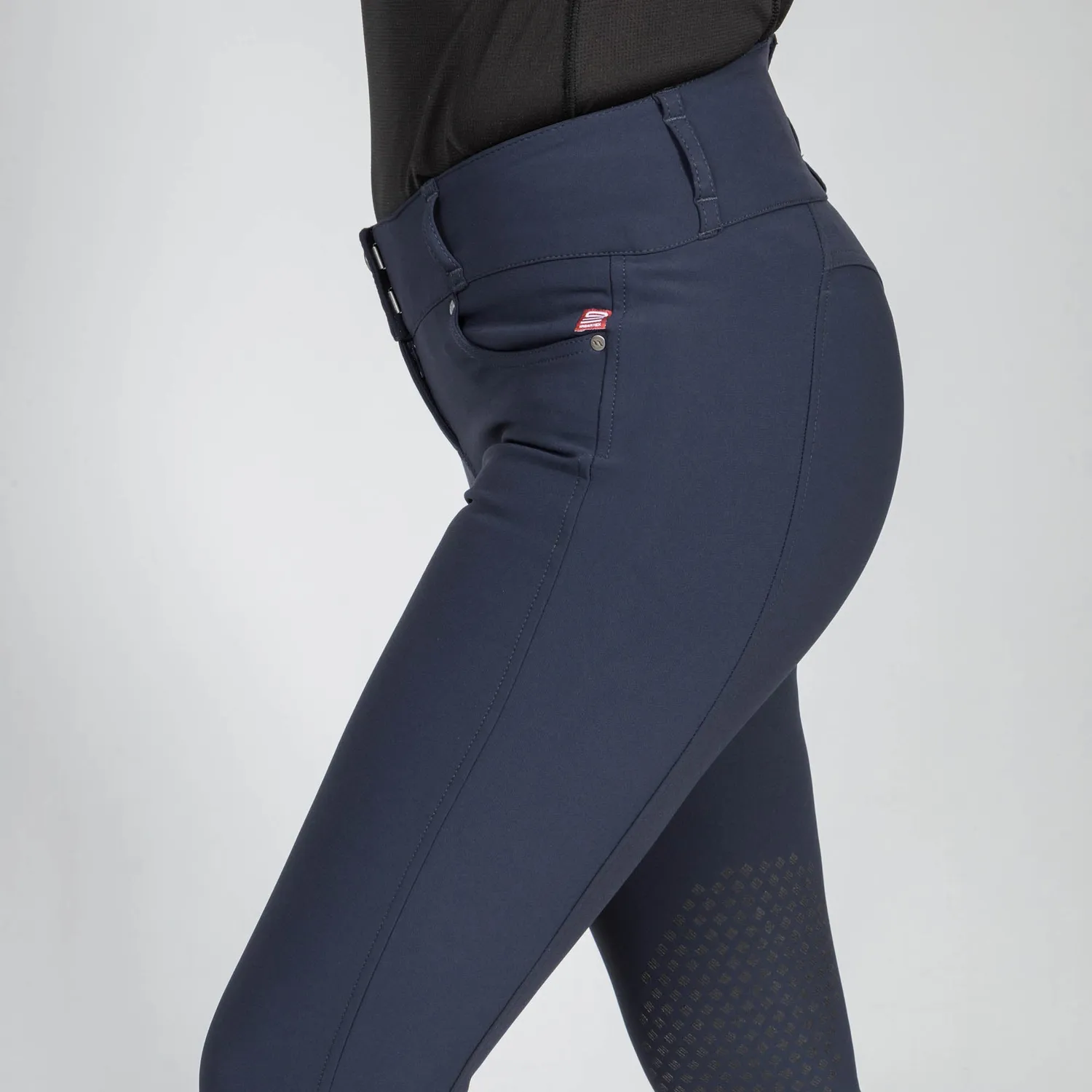Back on Track Julia Women's KS Riding Breeches pantalon bleu marine