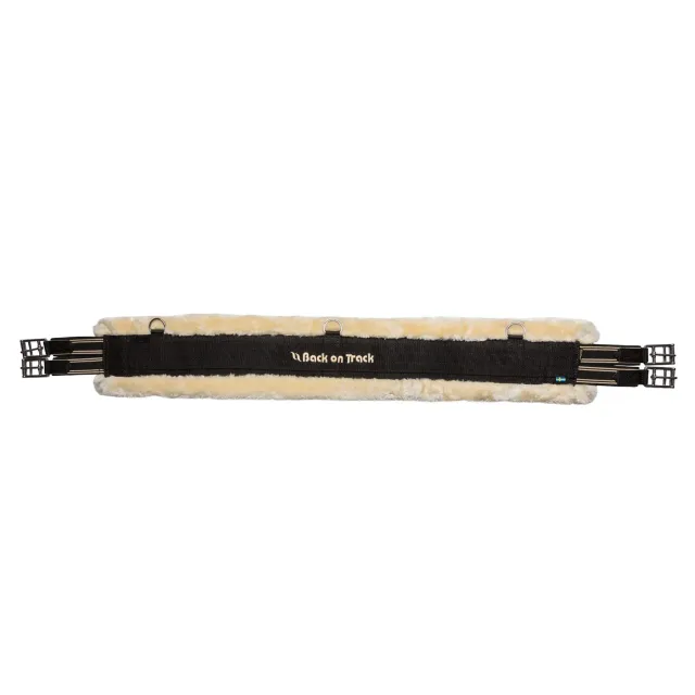 Back on Track Dalby sangle cheval noire 125 cm fourrure
