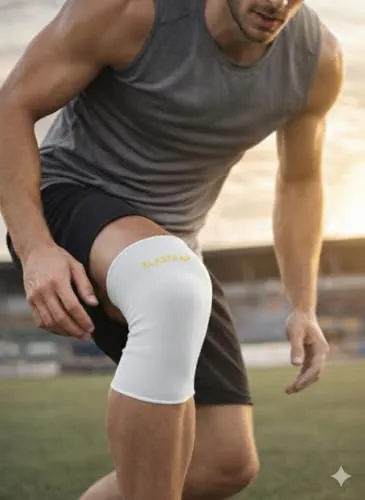 Elastrap genouillère élastique maintien L-XL 40-45 cm