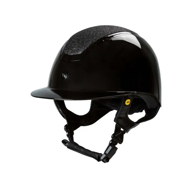 Back on Track Caracas casque équitation noir brillant Mips
