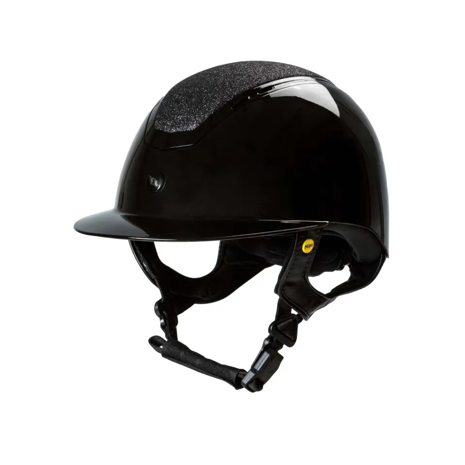 Back on Track Caracas casque équitation noir brillant Mips