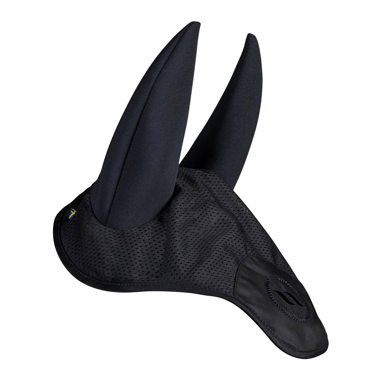 Back on Track Aureum bonnet anti-bruit cheval noir Full