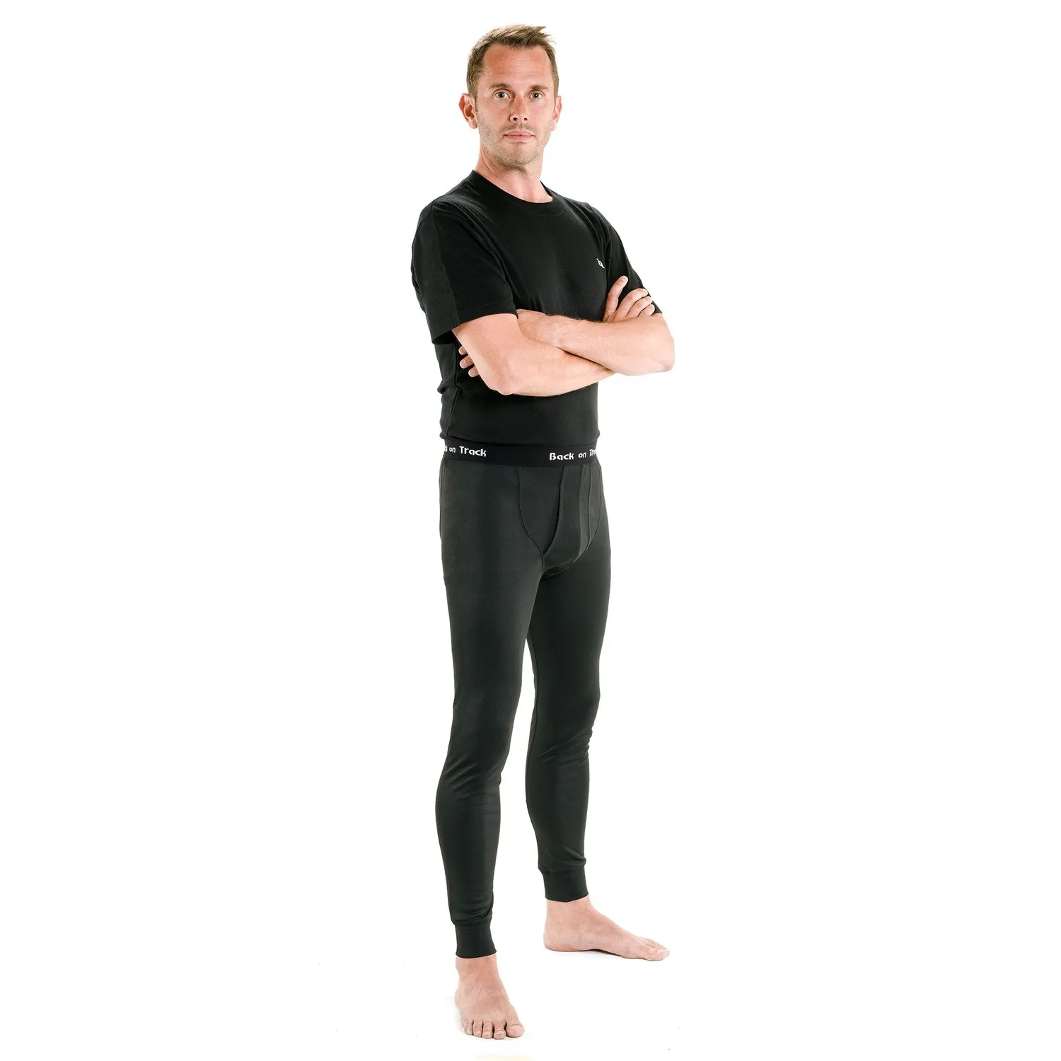 Back on Track Long Johns caleçon homme noir polypropylène
