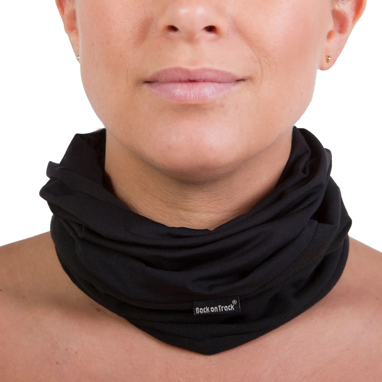 Back on Track Functional Scarf tour de cou noir stretch