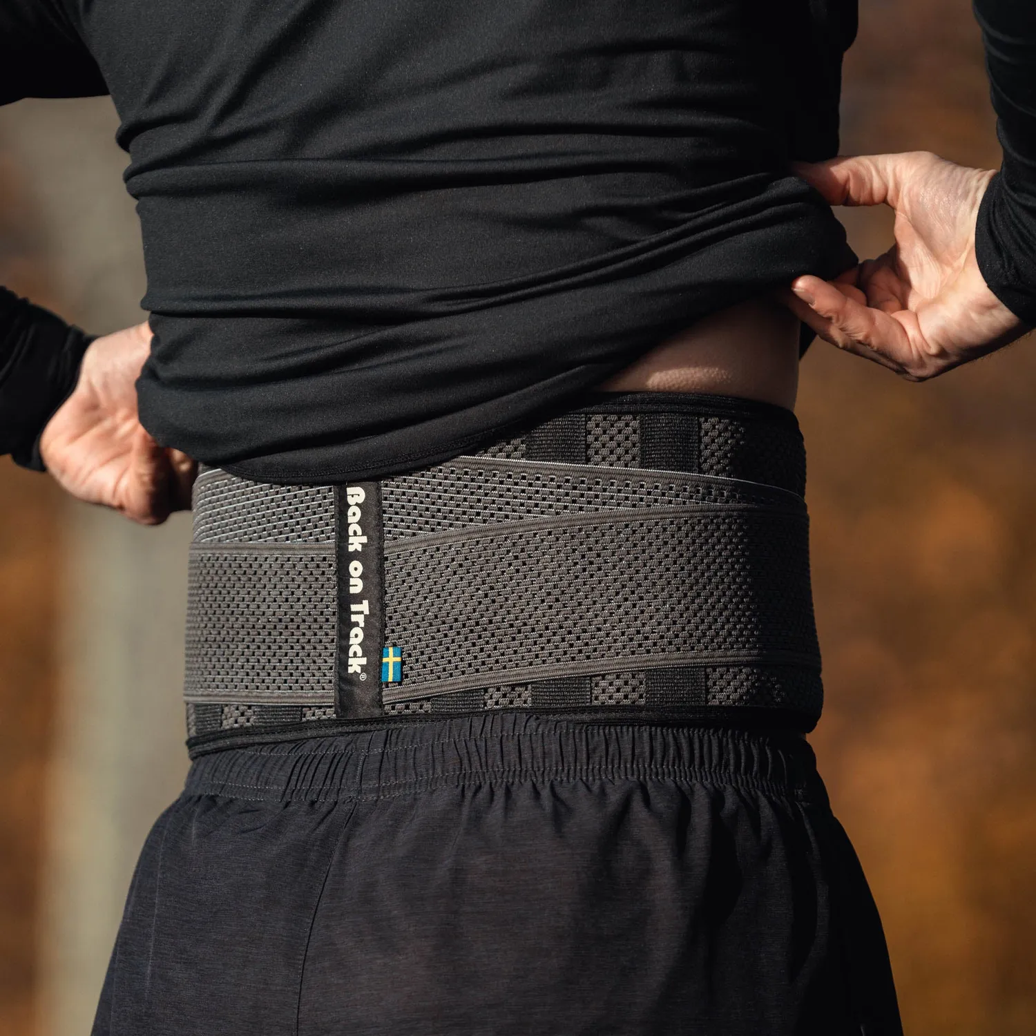 Back on Track Air Back Brace Low ceinture lombaire noire