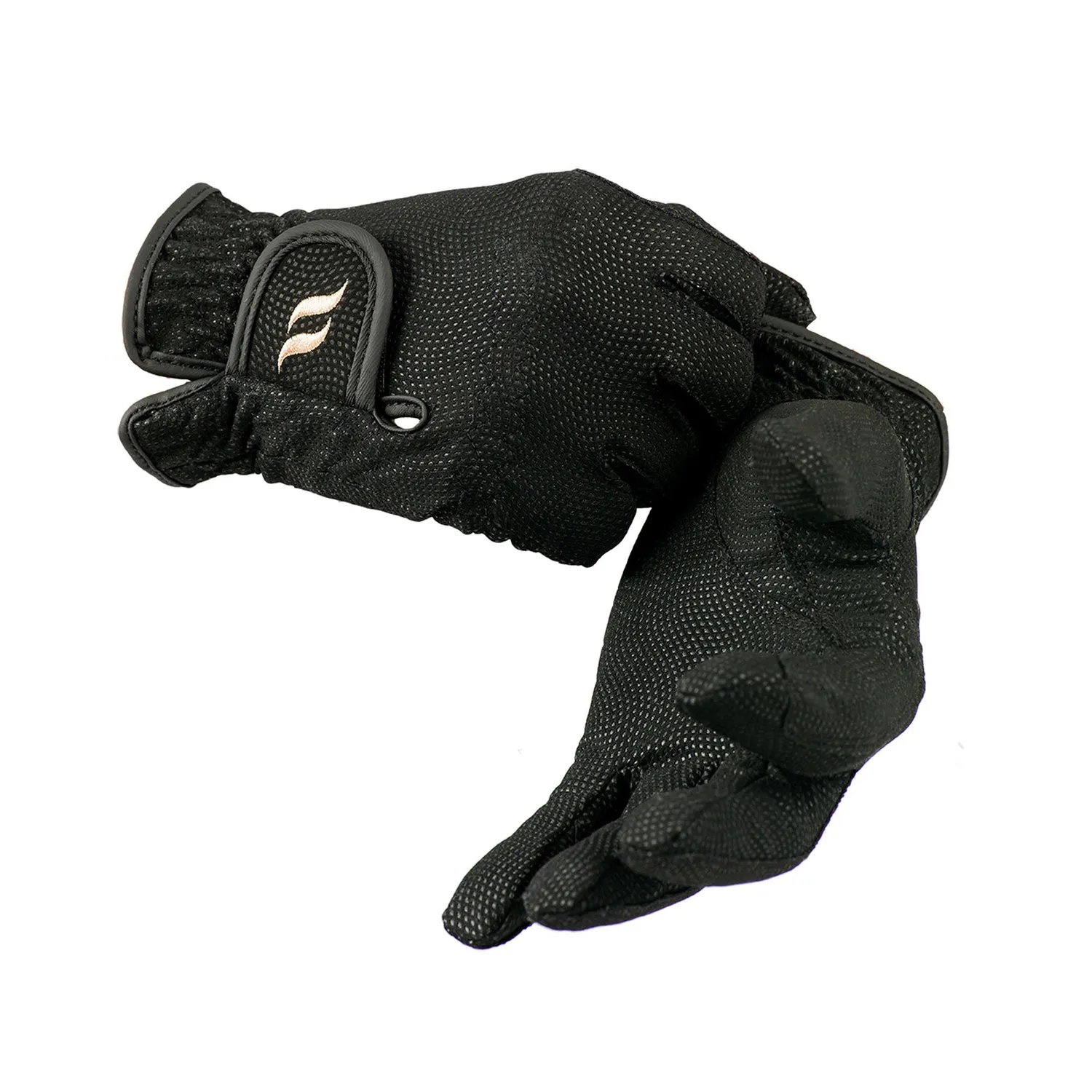 Back on Track gants équitation noirs chauds