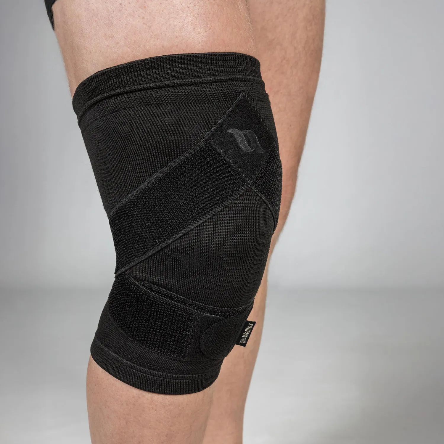 Back on Track Strapz genouillère noire ajustable circulation