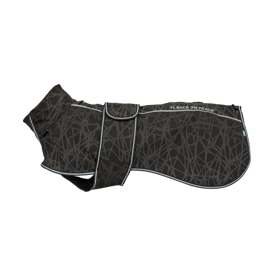 Back on Track Buddy 2.0 manteau chien noir imperméable