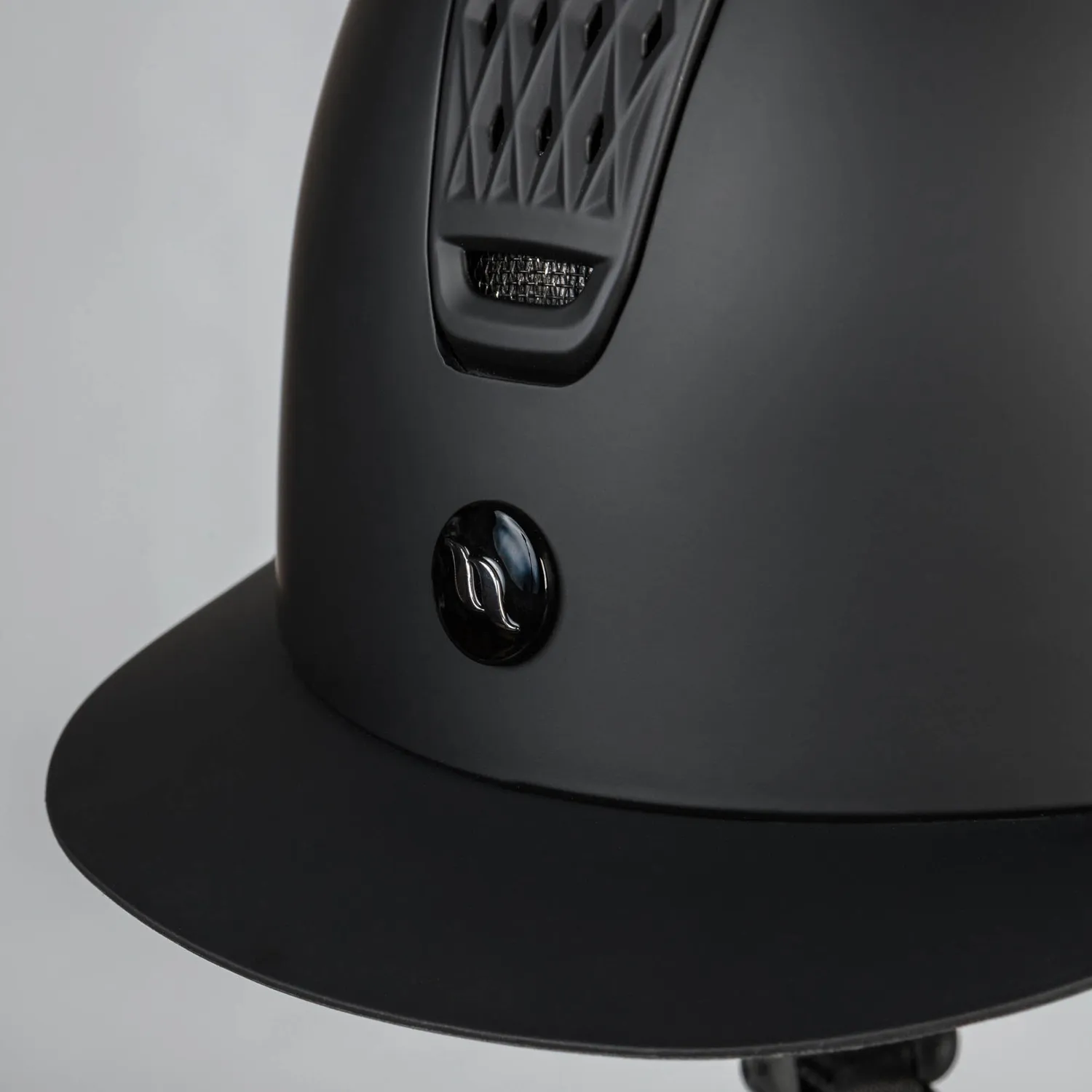 Back on Track Silves Smooth Top casque équitation noir M