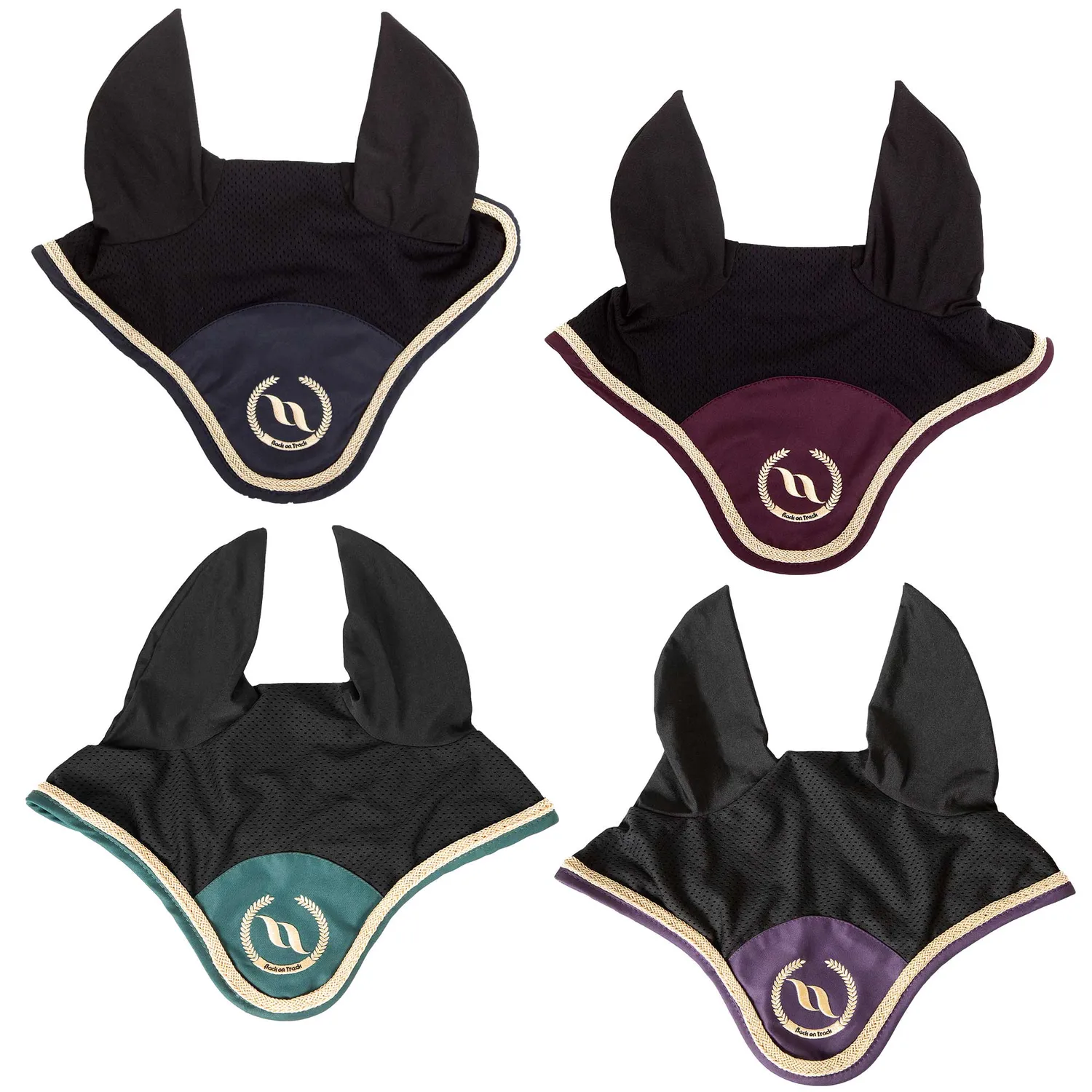 Back on Track Nights bonnet cheval rouge sombre Full Welltex
