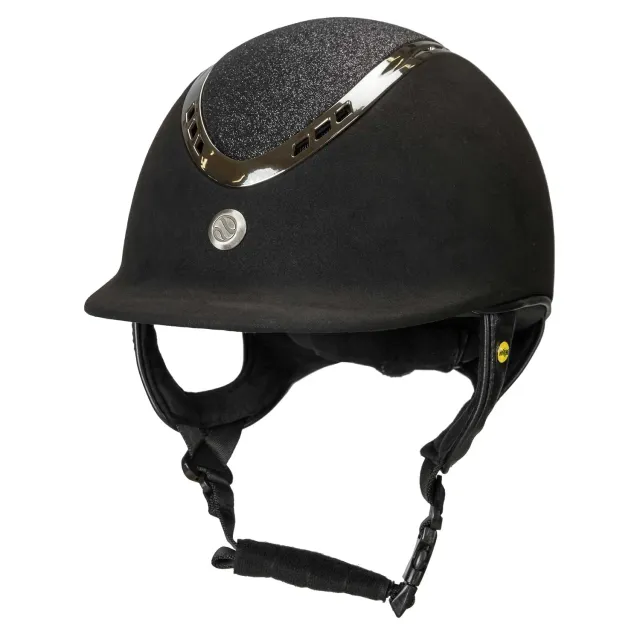 Back on Track EQ3 Pardus casque équitation noir sable S 53-55 Mips