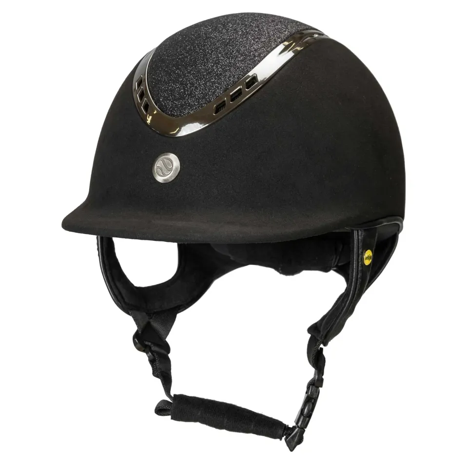 Back on Track EQ3 Pardus casque équitation noir sable S 53-55 Mips