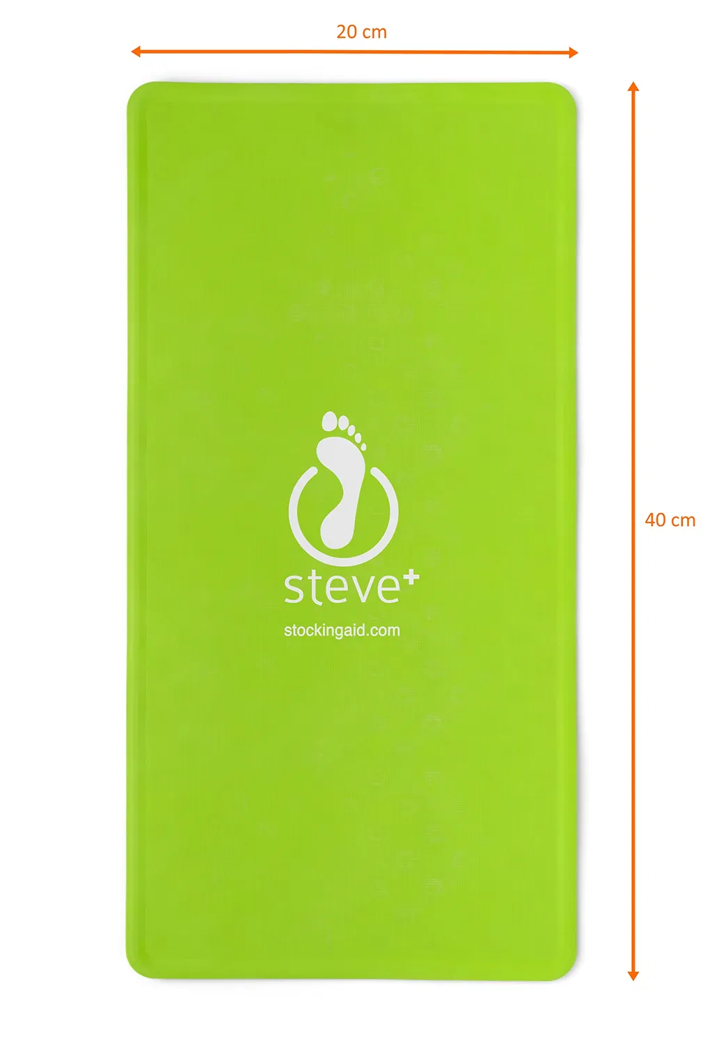 Steve tapis enfile-bas antidérapant position talon
