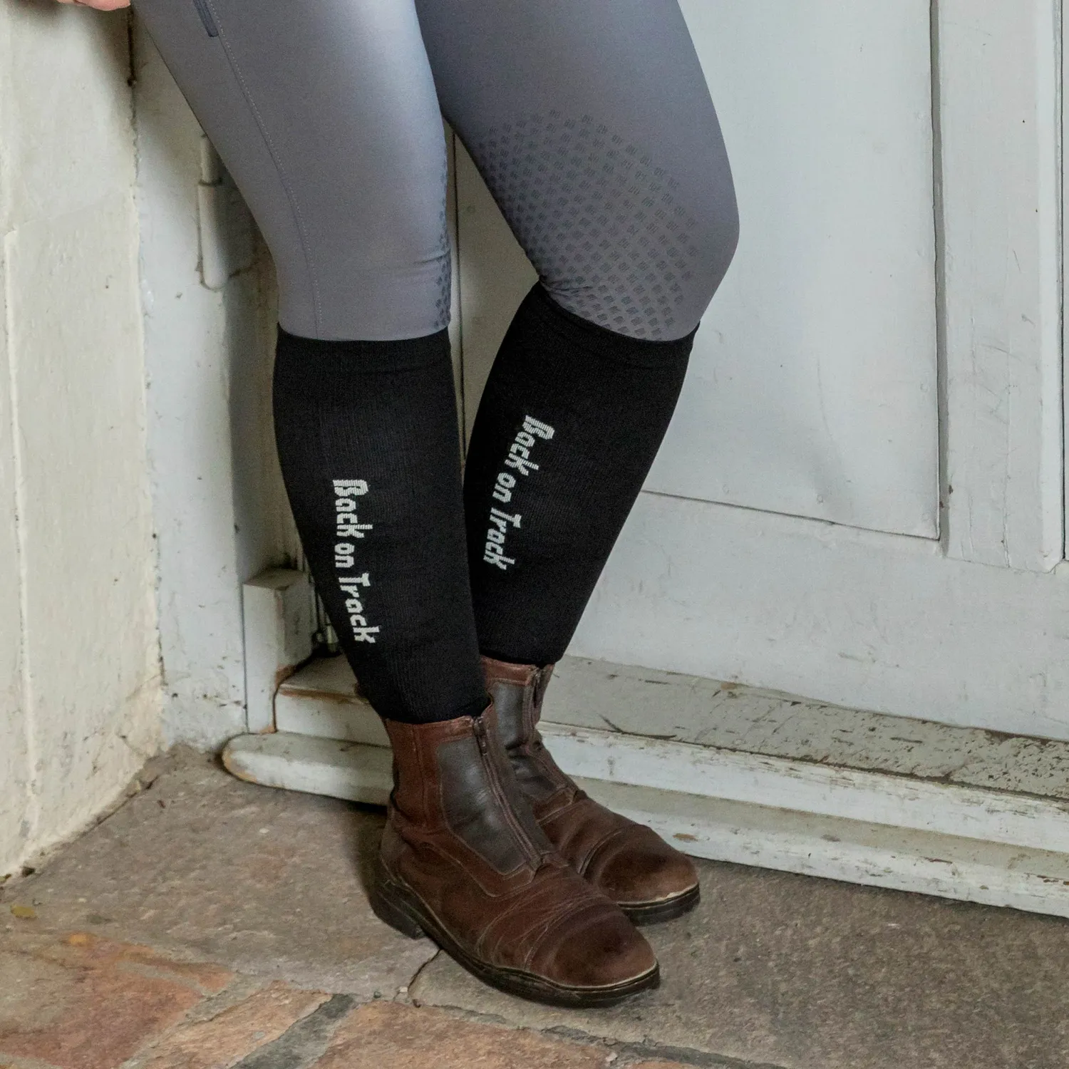 Back on Track Noah chaussettes hautes noires M circulation