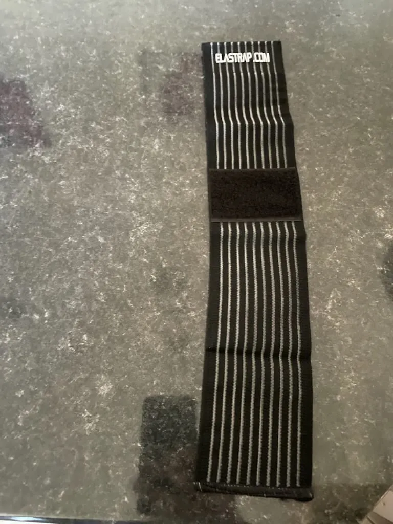 Elastrap strapping protège-poignet noir 40 cm compression