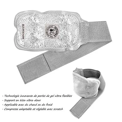 ELASTRAP poche gel poignet chaud froid 17x10 cm scratch