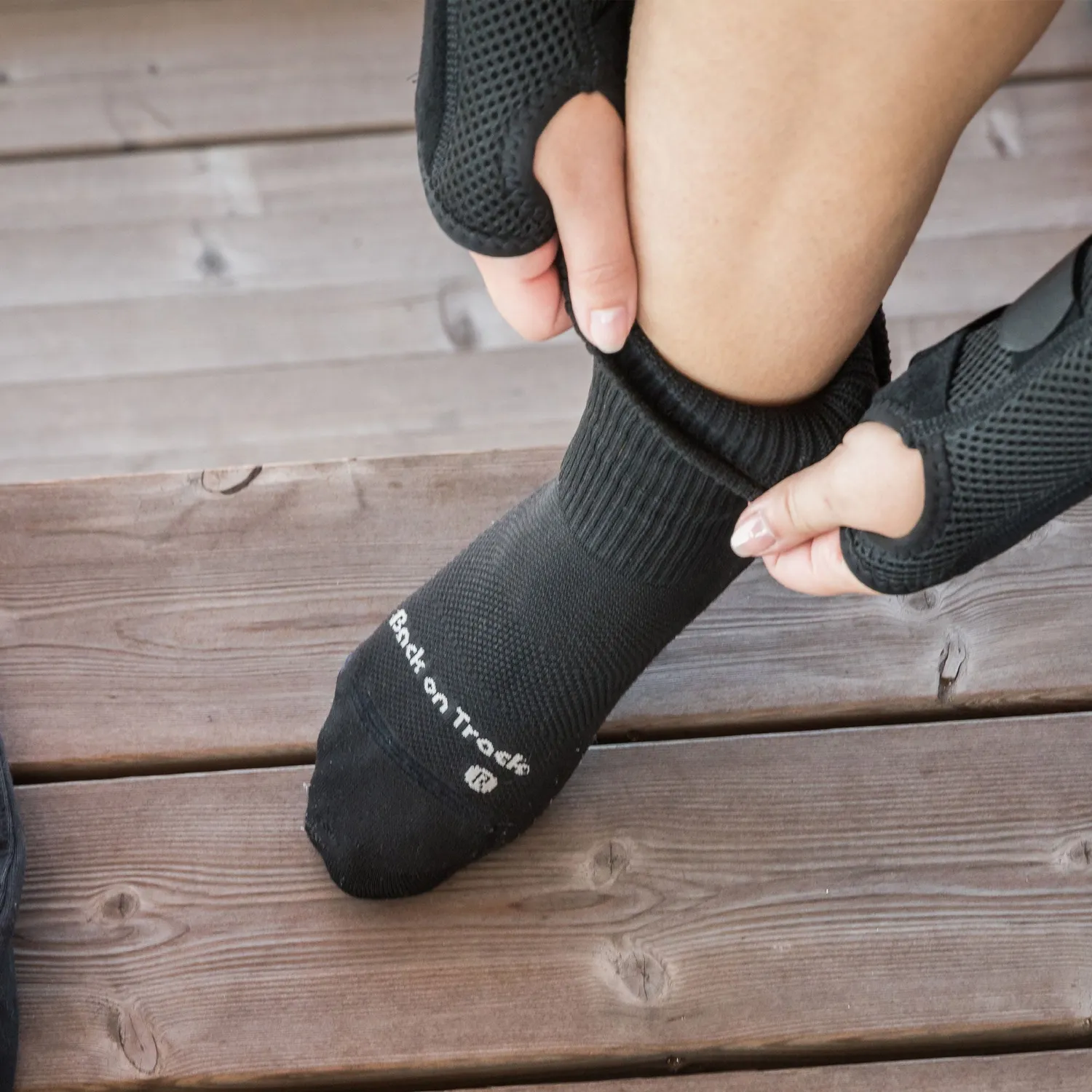 Back on Track Billie chaussettes noir tige souple