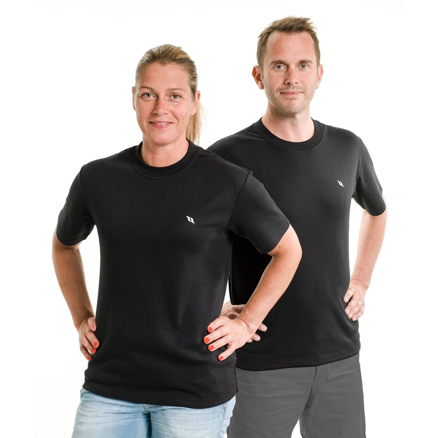Back on Track T-shirt thermique noir M effet dos